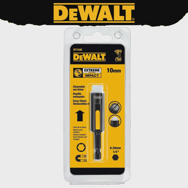 DeWalt Magnetische Dopbits Set (8, 10, 13mm) - Makkelijk Reinigbaar