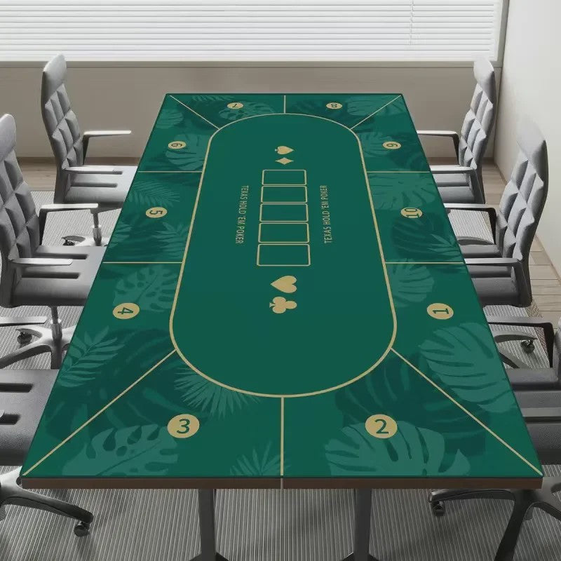 XXL Poker Speeltafelmat PU Leer - Waterdicht & Anti-Slip Gaming Desk Mat