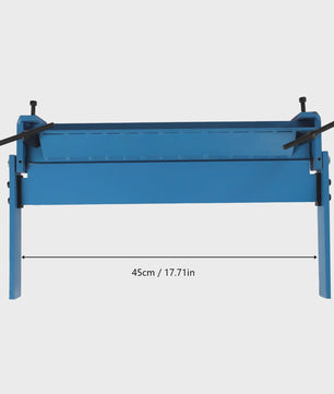 17.72 Inch Handmatige Plaatmetaalrem - Tafelmodel Metaalbuigmachine 0-120°