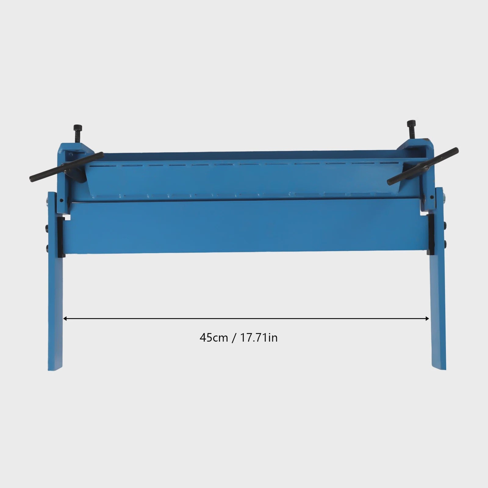 17.72 Inch Handmatige Plaatmetaalrem - Tafelmodel Metaalbuigmachine 0-120°