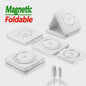 3-in-1 Magnetische Draadloze Oplader Stand voor iPhone, Apple Watch & AirPods - Snelladen