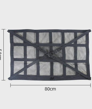 Universele Dak Opbergnet voor Auto - 90x65cm - Anti-doorzakken - Organiseer Bagage in SUV/Van