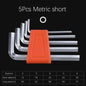 Set Inbussleutels (5, 8 of 11 Delig) - Metrisch, Korte Arm, Gereedschap voor Auto & Huis