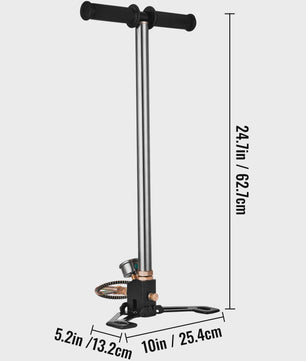 Krachtige 4500PSI PCP Handpomp met Manometer voor Airsoft, Banden en Kajaks