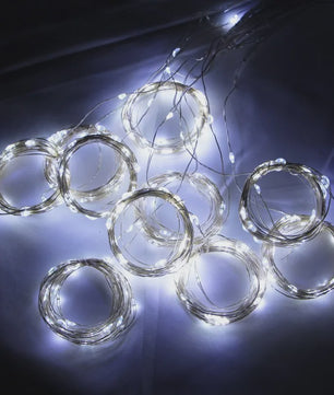 LED Gordijn Slinger Verlichting 3Mx1M/2M/3M - USB Fairy Lights met Afstandsbediening