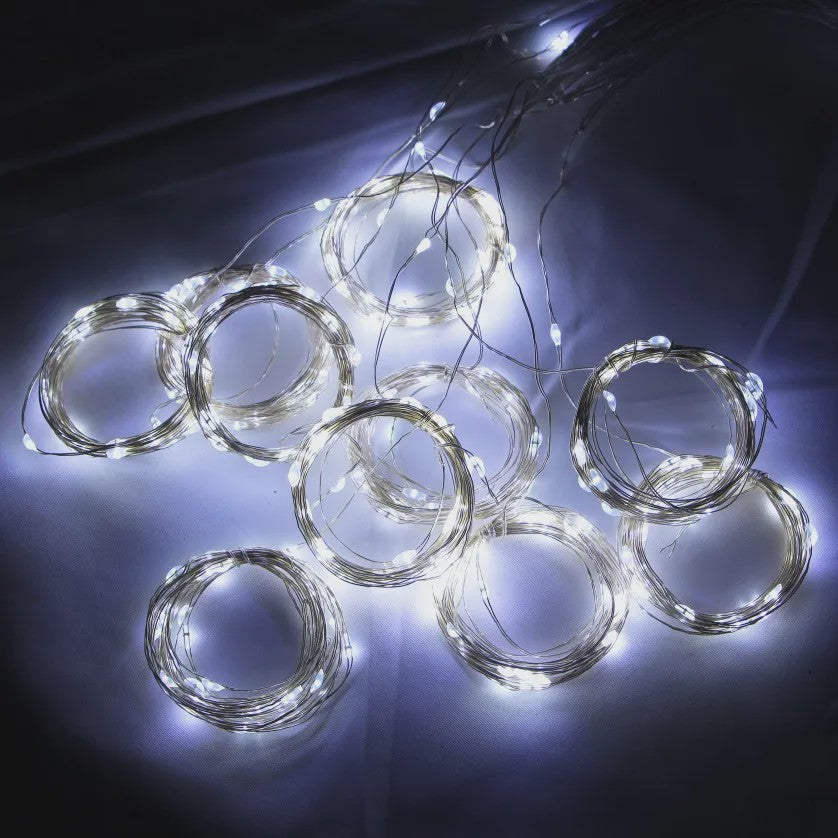 LED Gordijn Slinger Verlichting 3Mx1M/2M/3M - USB Fairy Lights met Afstandsbediening