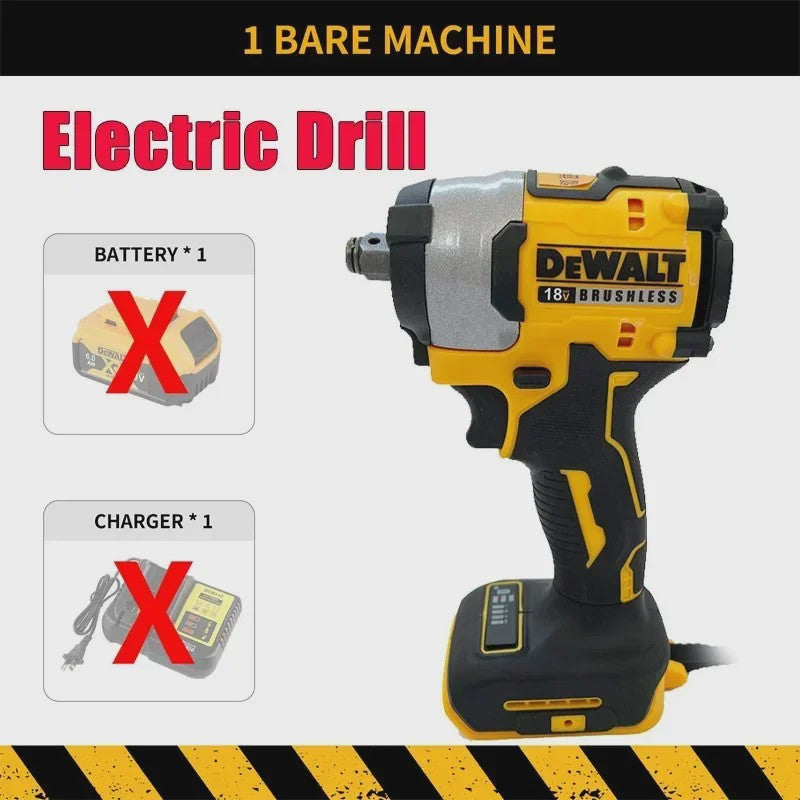 Dewalt DCF922 Accu Slagmoersleutel - Krachtige Borstelloze Motor met Variabele Snelheid