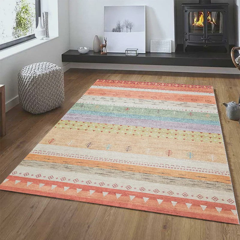 VIKAMA Retro Vloerkleed - Perzisch, Marokkaans & Turks Design voor Woonkamer, Slaapkamer & Zithoek