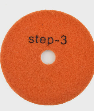 4-Inch Diamant Polijstpads Set - 3 Stappen - Nat/Droog Gebruik