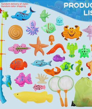 Magnetisch Vissen Spel - Interactief Watertafel & Badje Speelgoed voor Kinderen