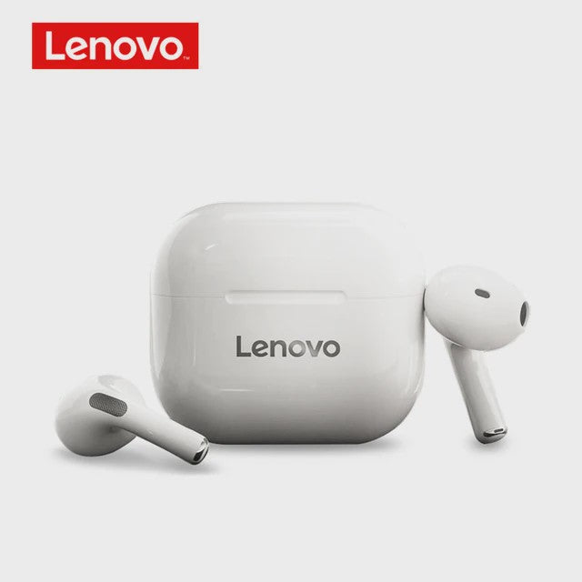 Lenovo LP40 Draadloze Oordopjes - TWS Bluetooth 5.0, Touch Control, Sport & Stereo Geluid