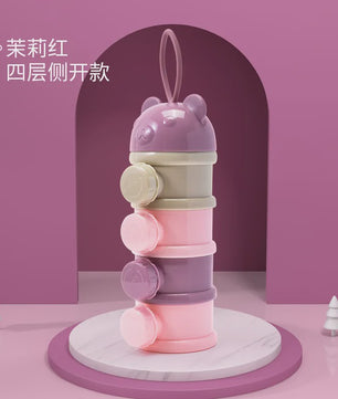 Babydoos Melkpoeder & Snack Container - Gelaagd & Draagbaar