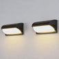 Set van 2 Waterdichte LED Buitenmuurverlichting met Bewegingssensor - IP66 - Tuin, Terras & Balkon