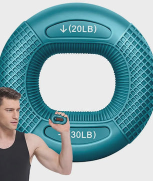 Siliconen Handtrainer Ring - Gripkracht & Vinger Sterkte Oefenapparaat