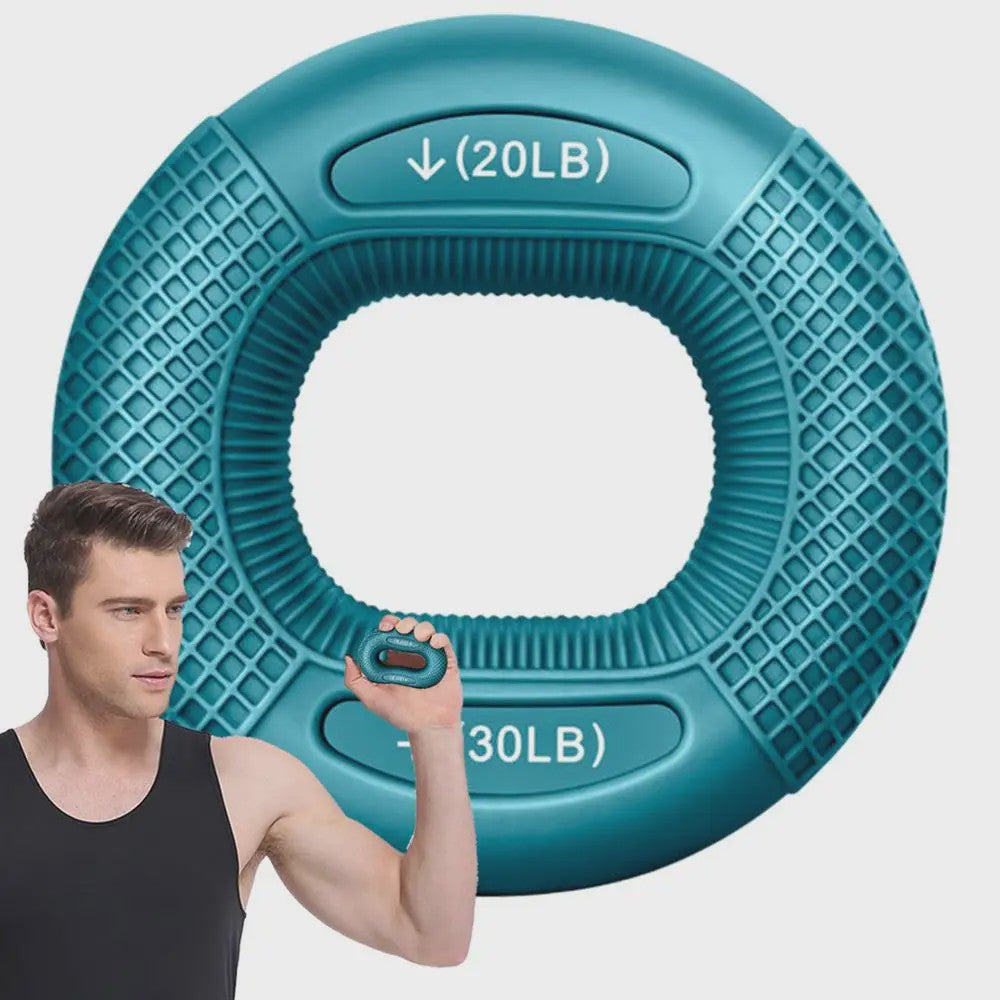 Siliconen Handtrainer Ring - Gripkracht & Vinger Sterkte Oefenapparaat