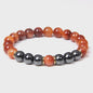 Handgemaakte Tijgeroog & Hematiet Kralen Armband - Energie & Meditatie Sieraden