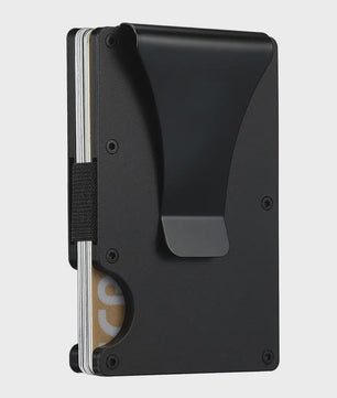 Minimalistische RFID Portemonnee - Slanke Kaarthouder met Geldclip