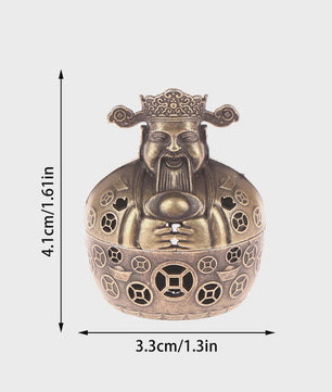 Bronzen Olifant Lotus Wierookbrander - Sfeervolle Decoratie voor Meditatie & Huis