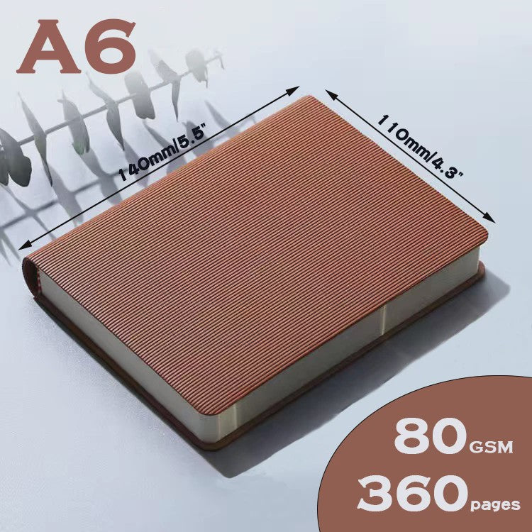 A6 Notitieboek 360 Pagina's - Lijn of Blanco - Dagboek, Planner, Journal