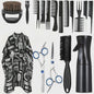 Professionele Barbershop Set: Kapmantel, Kammen, Borstels en Sprayfles