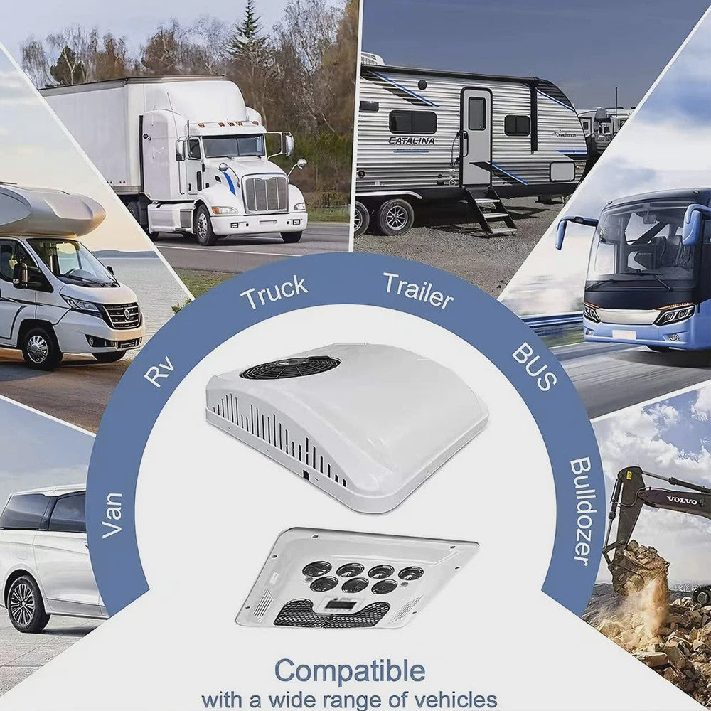 12V Parkeerklimaatregelaar voor Camper, Vrachtwagen & Van - Verwarming & Koeling
