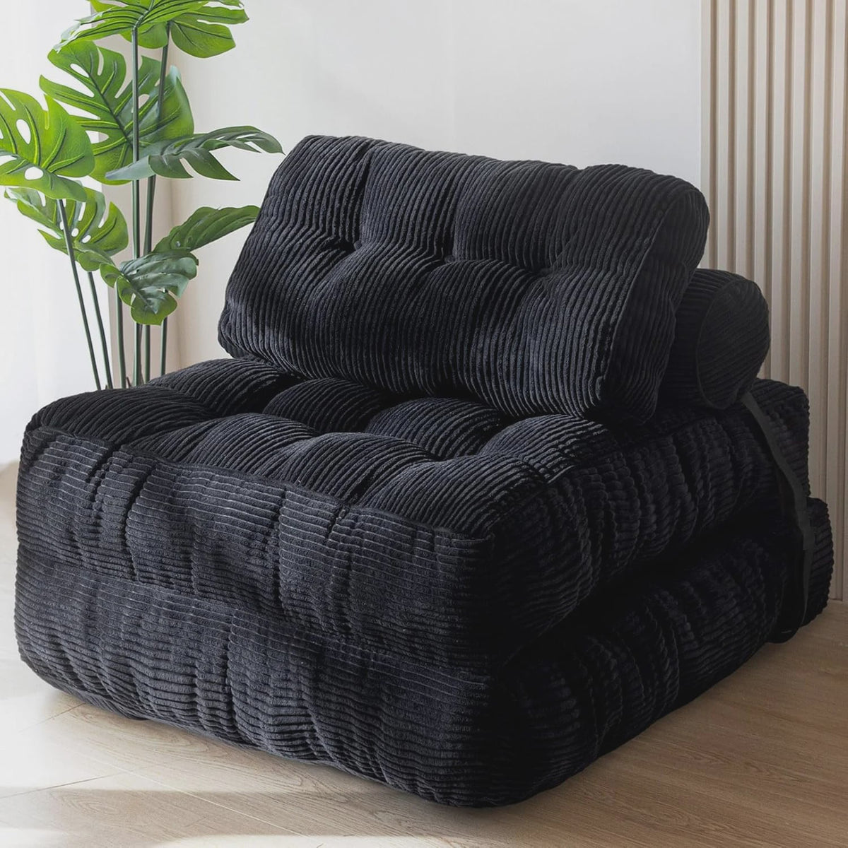 Opvouwbare Slaapbank en Stoel: 3-in-1 Convertible Lounger met Matras