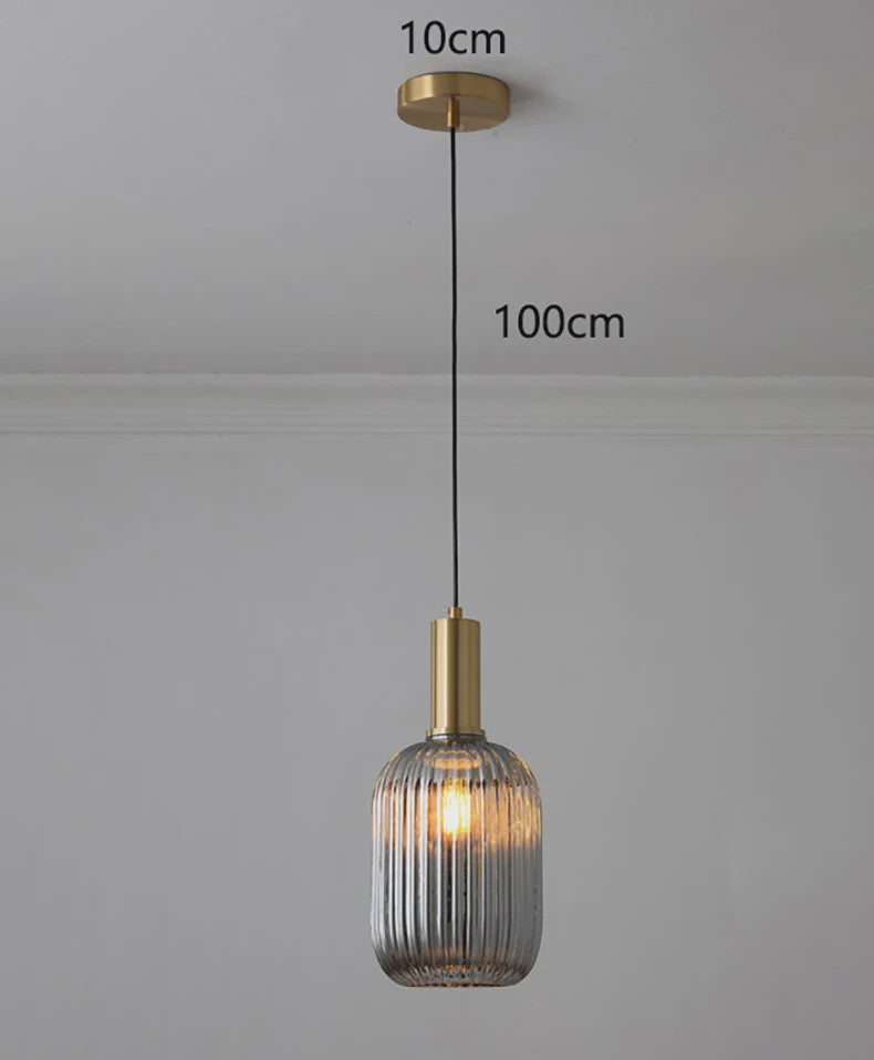 Moderne Glazen Hanglamp voor Eetkamer - Stijlvolle Plafondlamp