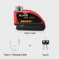Motorfiets Schijfrem Alarm Slot 120dB Anti-diefstal Beveiliging Scooter Fiets