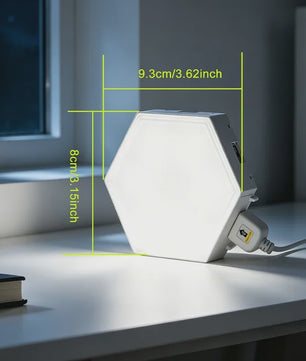 Modulaire Hexagon LED Wandlampen - Touch Control, Dimbare Sfeerverlichting