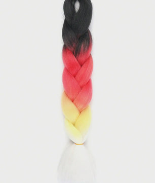 24 Inch Jumbo Braiding Hair Synthetisch Haar Ombre Crochet Braid Extensions voor Dames