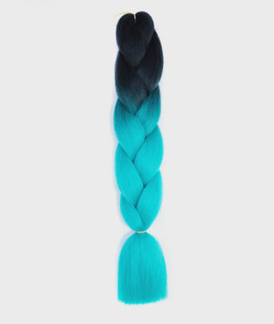 24 Inch Jumbo Braiding Hair Synthetisch Haar Ombre Crochet Braid Extensions voor Dames