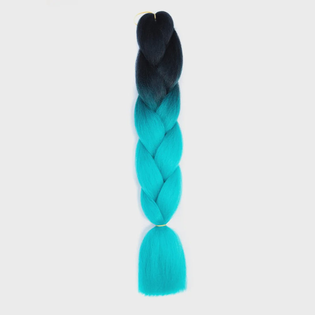 24 Inch Jumbo Braiding Hair Synthetisch Haar Ombre Crochet Braid Extensions voor Dames