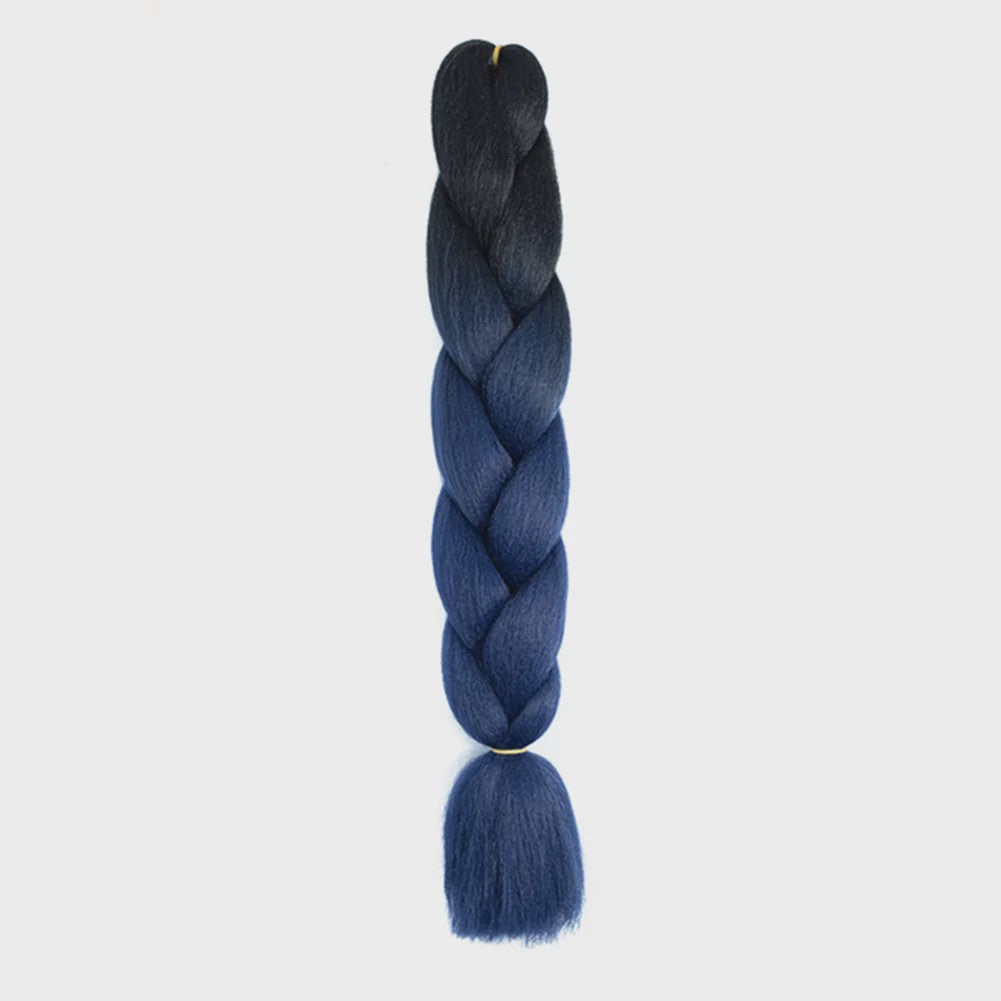 24 Inch Jumbo Braiding Hair Synthetisch Haar Ombre Crochet Braid Extensions voor Dames