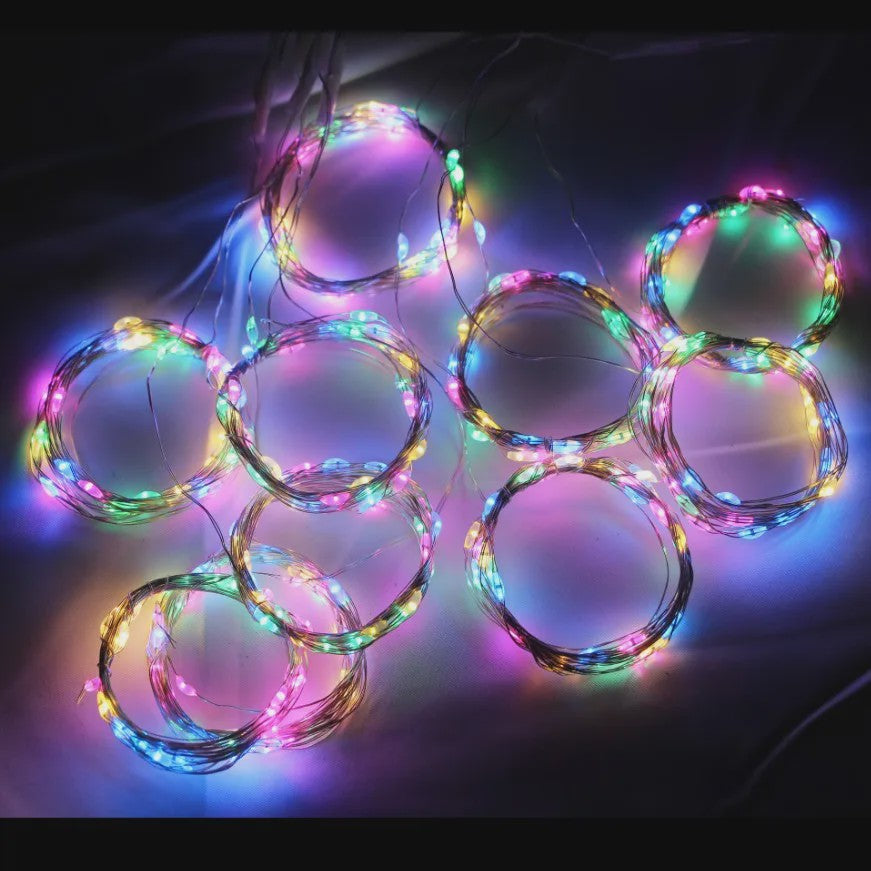 LED Gordijn Slinger Verlichting 3Mx1M/2M/3M - USB Fairy Lights met Afstandsbediening
