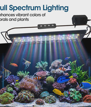 Intelligente LED Aquarium Verlichting met APP Control - Waterdicht IP68, Kleur & Helderheid Instelbaar