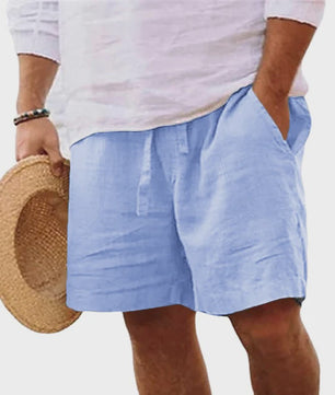 Lichtgewicht Heren Katoenen Shorts - Comfortabel voor Sport, Strand & Casual