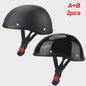 Retro Vintage Motorhelm Unisex - Lichtgewicht Half Face Fietshelm