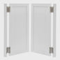 Houten Dubbele Scharnierdeuren 90x40cm - Zwaaiend voor Corridors & Trappen