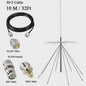 Ultra-Wideband Discone Antenne 25MHz-1300MHz met PL259 Connector