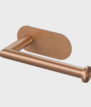 Rose Goud Toiletrolhouder - Keukenrolhouder & Handdoekhaak - Wandmontage
