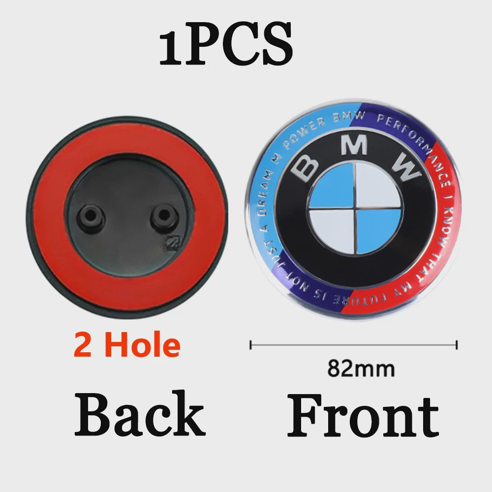 BMW Embleem Vervanging 74/82mm - Motorkap, Kofferbak Badge