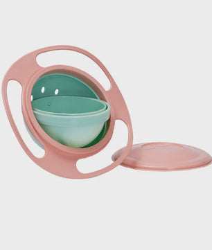 Anti-Knoei Gyro Kom voor Baby's - 360° Draaibaar en Omvalbestendig Voerbakje