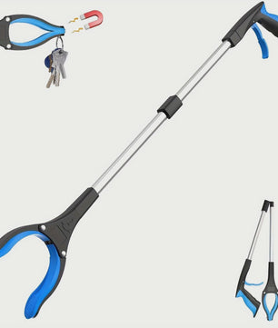 32-Inch Zware Kwaliteit Grijper met 360° Draaibare Klem - Lichtgewicht, Opvouwbaar, Ideaal voor Senioren & Buiten