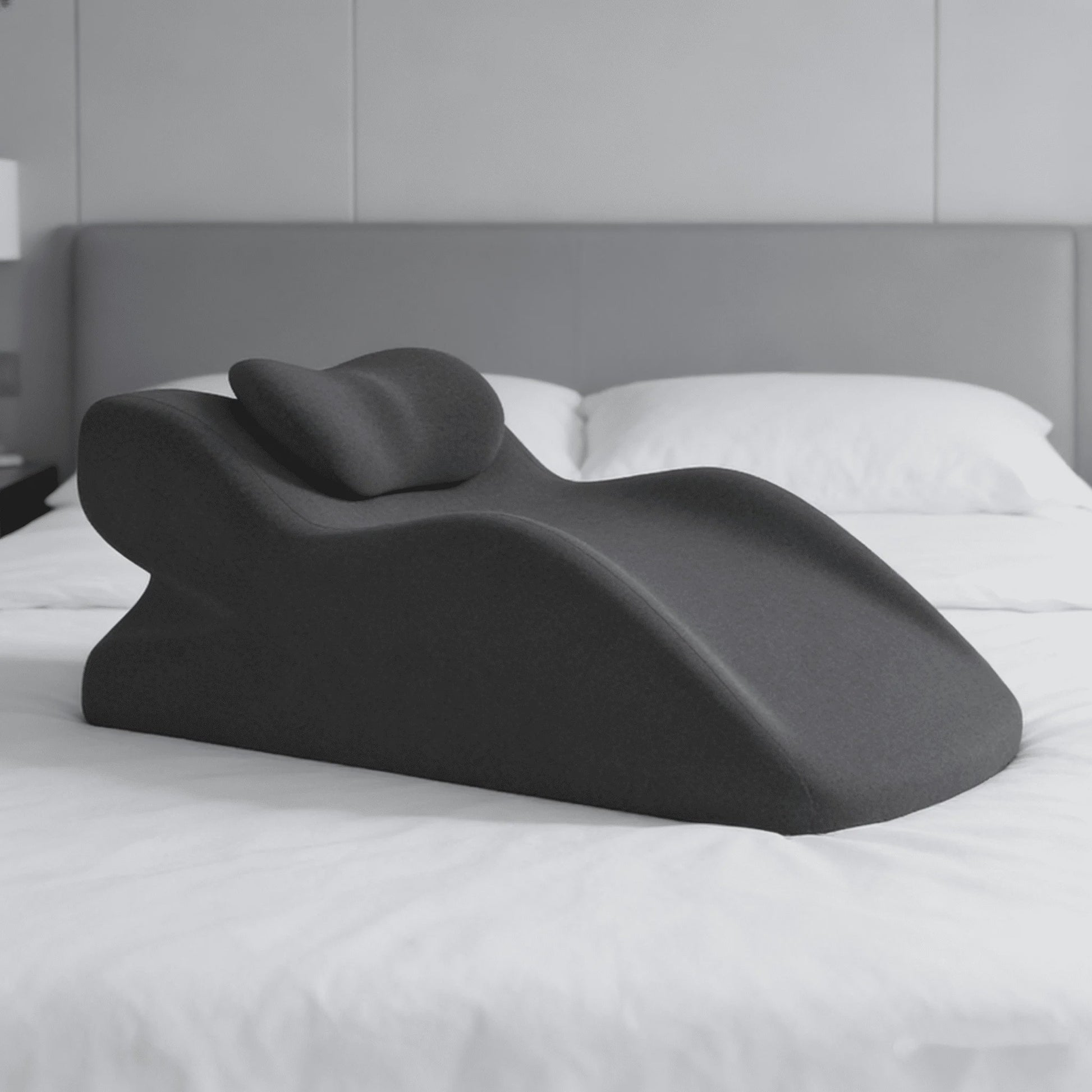 Ergonomisch Wigkussen van Traagschuim voor Ontspanning en Herstel