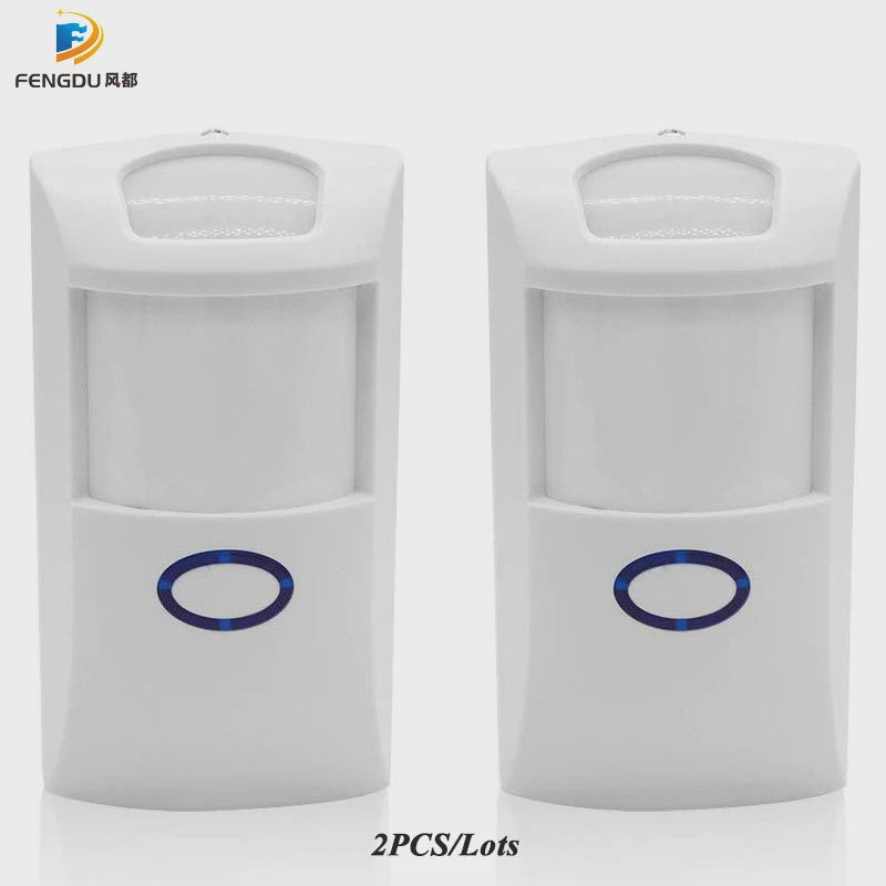 Draadloze PIR Bewegingsmelder 433MHz RF - Smart Home Alarmsysteem met Huisdierimmuniteit