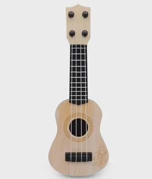 Houten Mini Gitaar Speelgoed met 4 Snaren - Ideaal voor Kinderen en Beginners