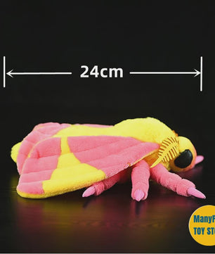 Realistische Luna Mot Pluche - Actias Luna Insect Knuffel voor Verzamelaars