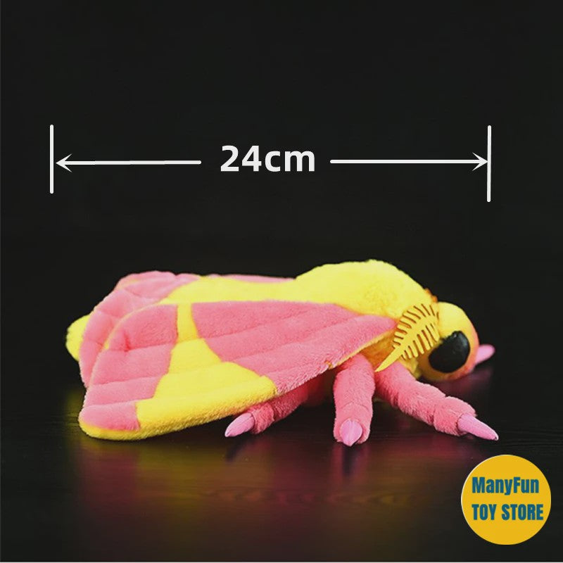 Realistische Luna Mot Pluche - Actias Luna Insect Knuffel voor Verzamelaars