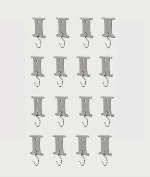 Set S-Haken voor Camping Luifel, Caravan & Camper - Handige Ophanghaken