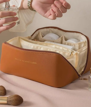 Luxe Make-up Organizer Tas voor Dames - Ruim en Praktisch voor Reizen
